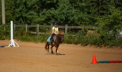 My First Horse Show (I'm on Peanut)!